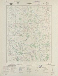 Oromo 404500 - 730000 [material cartográfico] : Instituto Geográfico Militar de Chile.