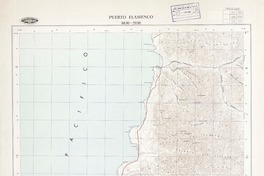 Puerto Flamenco 2630 - 7030 [material cartográfico] : Instituto Geográfico Militar de Chile.