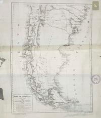 Mapa de [la] Patagonia  [material cartográfico] por Napp.