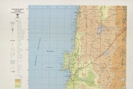 Antofagasta 22° 00' - 69° 00' : carta terrestre [material cartográfico] Instituto Geográfico Militar de Chile.