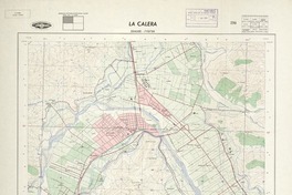 La Calera 324500 - 710730 [material cartográfico] : Instituto Geográfico Militar de Chile.