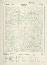 Las Cruces 332230 - 713000 [material cartográfico] : Instituto Geográfico Militar de Chile.