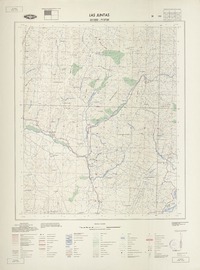 Las Juntas 351500 - 713730 [material cartográfico] : Instituto Geográfico Militar de Chile.