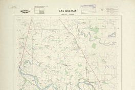 Las Quemas 403730 - 730000 [material cartográfico] : Instituto Geográfico Militar de Chile.