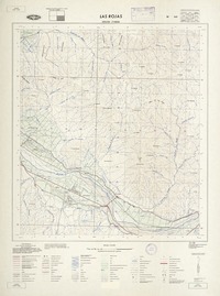 Las Rojas 295230 - 710000 [material cartográfico] : Instituto Geográfico Militar de Chile.