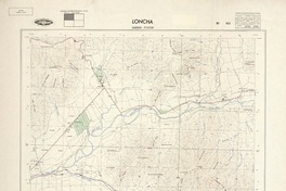 Loncha 340000 - 710730 [material cartográfico] : Instituto Geográfico Militar de Chile.