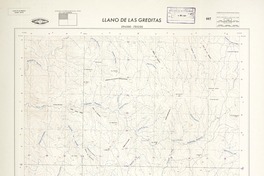 Llano de las Greditas 294500 - 705230 [material cartográfico] : Instituto Geográfico Militar de Chile.