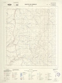 Mantos de Hornillo 310730 - 713000 [material cartográfico] : Instituto Geográfico Militar de Chile.
