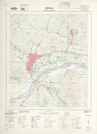 Melipilla 333730 - 710730 [material cartográfico] : Instituto Geográfico Militar de Chile.