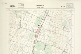 Requínoa 341500 - 704500 [material cartográfico] : Instituto Geográfico Militar de Chile.
