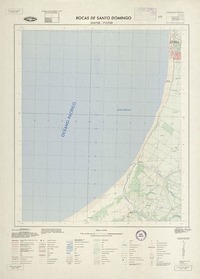 Rocas de Santo Domingo 333730 - 713730 [material cartográfico] : Instituto Geográfico Militar de Chile.