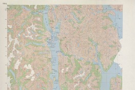 Puerto Edén 4900 - 7400 [material cartográfico] : Instituto Geográfico Militar de Chile.