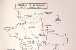 Comuna de Quirihue red vial-escuelas-postas [material cartográfico] :