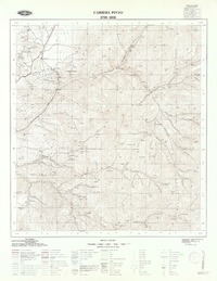 Carrera Pinto 2700 - 6930 [material cartográfico] : Instituto Geográfico Militar de Chile.