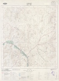 Copiapó 2700 - 7000 [material cartográfico] : Instituto Geográfico Militar de Chile.