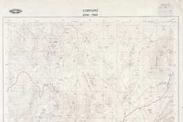 Copiapó 2700 - 7000 [material cartográfico] : Instituto Geográfico Militar de Chile.