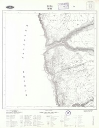 Cuya 1900 - 7000 [material cartográfico] : Instituto Geográfico Militar de Chile.