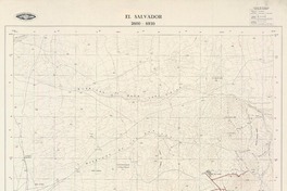 El Salvador 2600 - 6930 [material cartográfico] : Instituto Geográfico Militar de Chile.