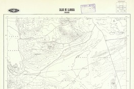 Salar de Llamara 2100 - 6930 [material cartográfico] : Instituto Geográfico Militar de Chile.