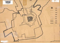 [Crecimiento de Santiago 1541-1940]. [material cartográfico] :
