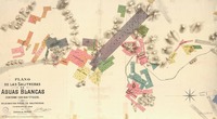 Plano de las Salitreras de Aguas Blancas conforme con sus títulos  [material cartográfico] Delegación Fiscal de Salitreras.