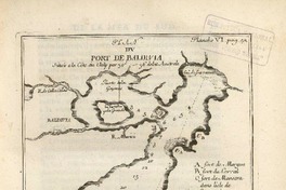 Plan du Port de Baldivia située a la cote du Chili par 39° 36' de latitud Australe. [material cartográfico]