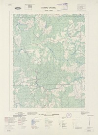 Estero Chamil 400000 - 730000 [material cartográfico] : Instituto Geográfico Militar de Chile.