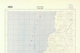 Cifuncho 2530 - 7030 [material cartográfico] : Instituto Geográfico Militar de Chile.
