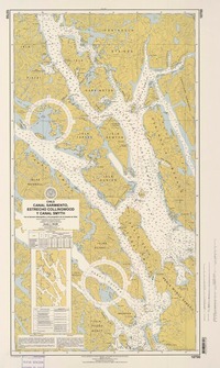 Chile, Canal Sarmiento, Estrecho Collingwood, Canal Smyth  [material cartográfico] por el Servicio Hidrográfico y Oceanógrafico de la Armada de Chile.