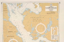 Chile, Canal Smyth, Isla Bedwell a Islas Green  [material cartográfico] por el Servicio Hidrográfico y Oceanógrafico de la Armada de Chile.