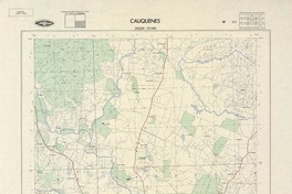 Cauquenes 355230 - 721500 [material cartográfico] : Instituto Geográfico Militar de Chile.