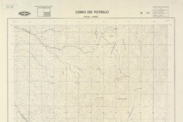 Cerro del Potrillo 272230 - 700000 [material cartográfico] : Instituto Geográfico Militar de Chile.