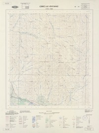 Cerro Las Ventanas 313730 - 710000 [material cartográfico] : Instituto Geográfico Militar de Chile.