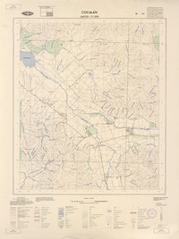 Cocalán 340730 - 711500 [material cartográfico] : Instituto Geográfico Militar de Chile.