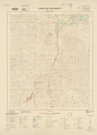 Cuesta de Chacabuco 325230 - 703730 [material cartográfico] : Instituto Geográfico Militar de Chile.