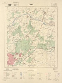 Curicó 345230 - 710730 [material cartográfico] : Instituto Geográfico Militar de Chile.