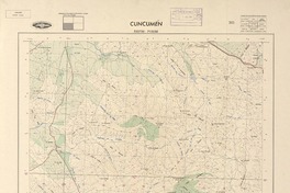 Cuncumén 333730 - 712230 [material cartográfico] : Instituto Geográfico Militar de Chile.