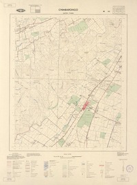 Chimbarongo 343730 - 710000 [material cartográfico] : Instituto Geográfico Militar de Chile.