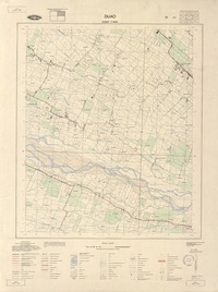 Duao 353000 - 713000 [material cartográfico] : Instituto Geográfico Militar de Chile.