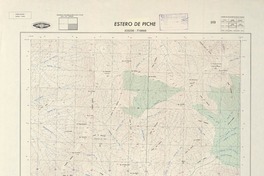 Estero de Piche 335230 - 710000 [material cartográfico] : Instituto Geográfico Militar de Chile.