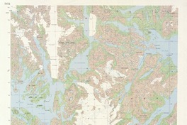 Lago Muñoz Gamero 5230 - 7245 [material cartográfico] : Instituto Geográfico Militar de Chile.