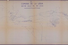 Comuna de La Ligua sector Valle del Río Ligua. [material cartográfico] :
