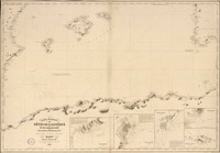 Carte générale des Cotes de l'Algérie et des Iles Baléares avec les sondes et l'indication des Feux, dressé d'apres les derniers documents. [material cartográfico] :
