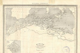 Africa propiamente dicha Numidia y Mauritania [material cartográfico] :