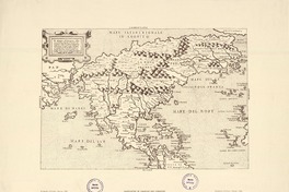 Il disegno del discoperto della nova Franza : ilquale s'c havuto ultimamente dalla novissima navigatione de Franzesi in quel luogo: nel quale si uedono tutti l'Isole, Porti, Capi, et luoghi fra terra chein quella sono Bolognini Zalterii.