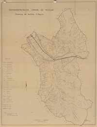 Fotointerpretación Comuna de Hijuelas, Provincia de Quillota V Región  [material cartográfico].