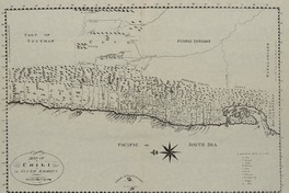 Map of Chili in South America  [material cartográfico]