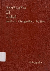Hidrografía Hans Niemeyer Fernández, Pilar Cereceda Troncoso.