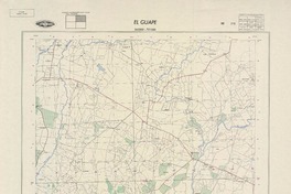 El Guape [mapa] : 363000 - 721500 Instituto Geográfico Militar de Chile.
