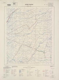 Estero Pangue 351500 - 712230 [material cartográfico] : Instituto Geográfico Militar de Chile.